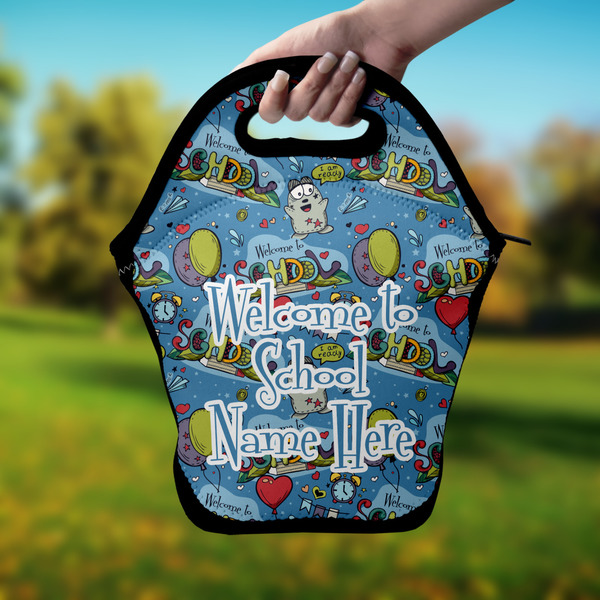 Welcome to School Lunch Bag - Hand