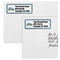Welcome to School Mailing Labels - Double Stack Close Up