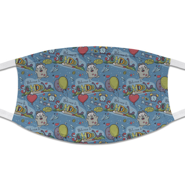 Custom Welcome to School Cloth Face Mask (T-Shirt Fabric)