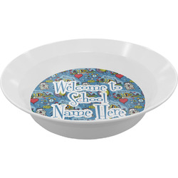 Welcome to School Melamine Bowl (Personalized)