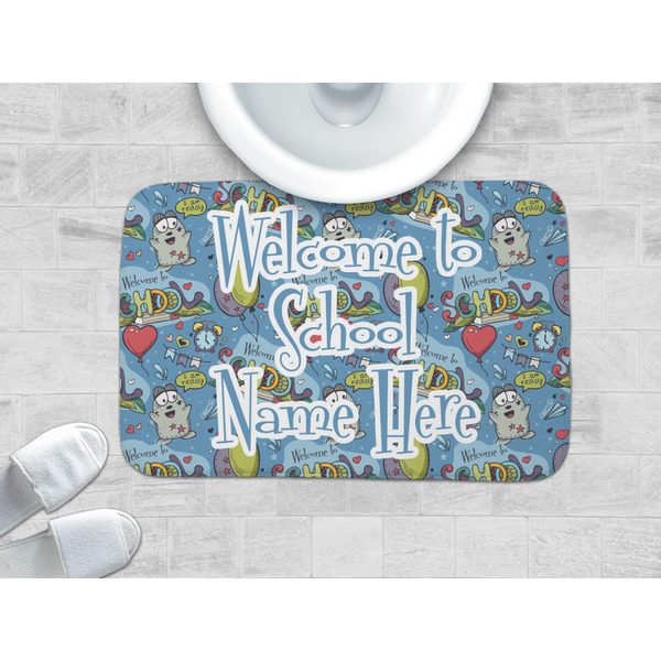 Welcome to School Memory Foam Bath Mat - LIFESTYLE 34x21
