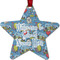 Welcome to School Metal Star Ornament - Double Sided w/ Name or Text