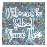 Welcome to School Microfiber Dish Towel (Personalized)