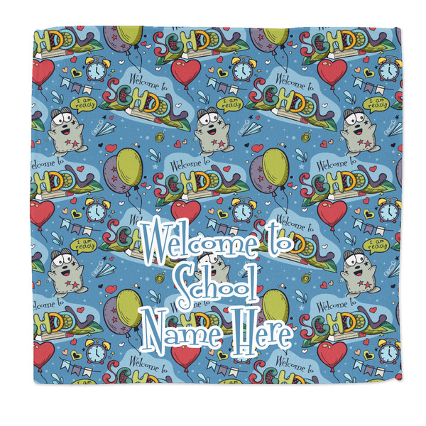 Custom Welcome to School Microfiber Dish Rag (Personalized)