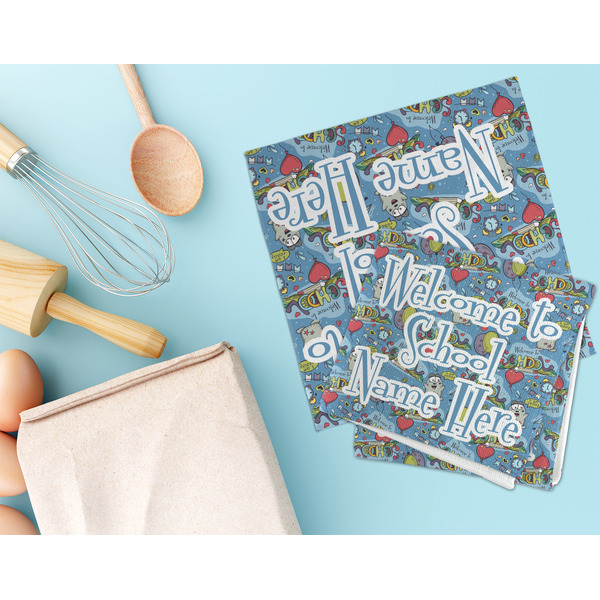 Welcome to School Microfiber Dish Rag - LIFESTYLE