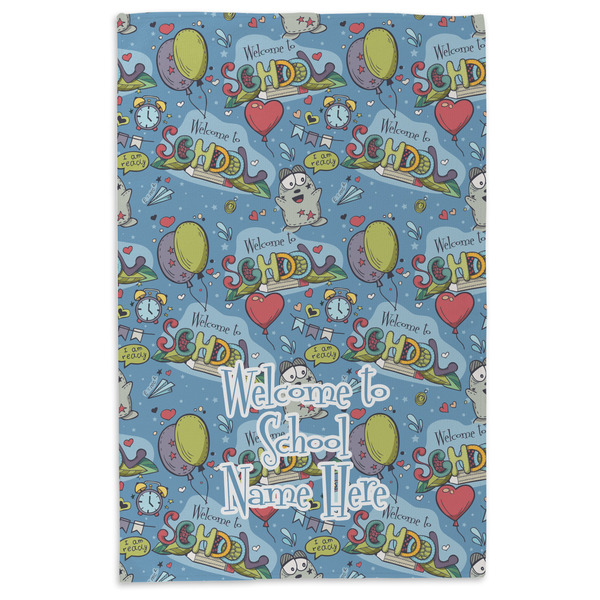 Welcome to School Microfiber Dish Towel - APPROVAL