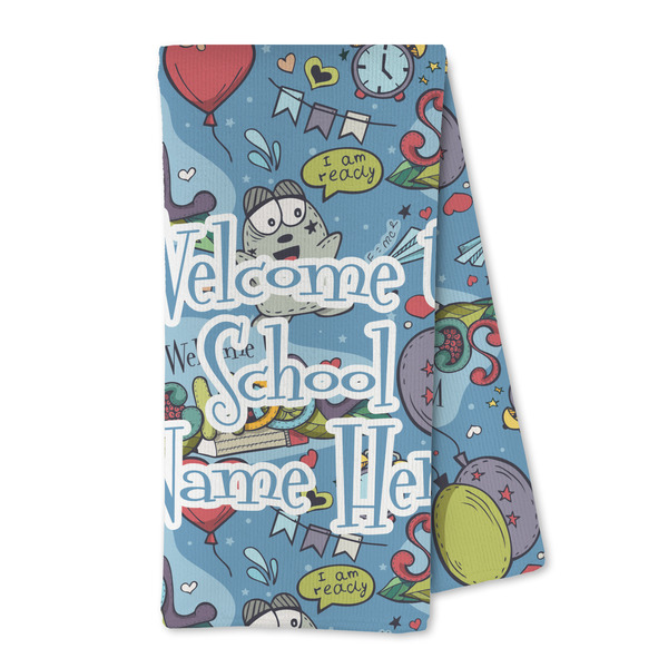 Custom Welcome to School Kitchen Towel - Microfiber (Personalized)
