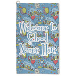 Welcome to School Microfiber Golf Towel (Personalized)