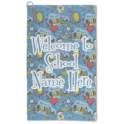 Welcome to School Microfiber Golf Towel - Large (Personalized)