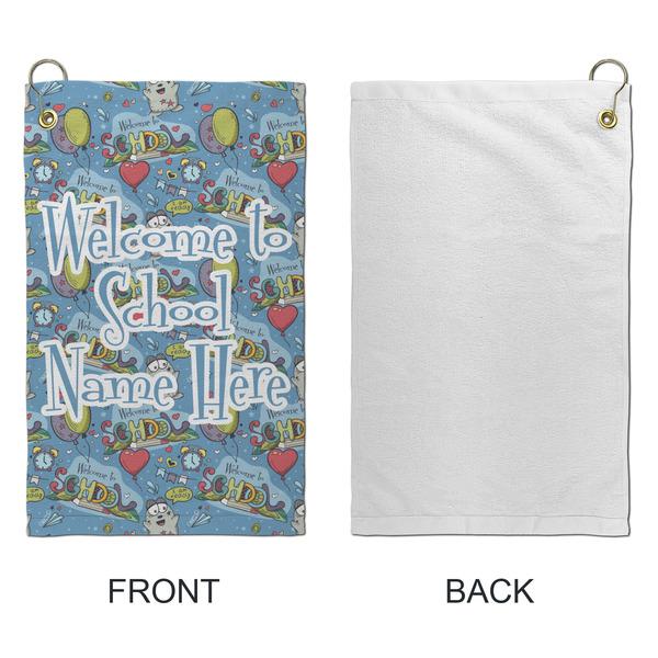 Welcome to School Microfiber Golf Towels - Small - APPROVAL