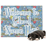 Welcome to School Dog Blanket - Large (Personalized)