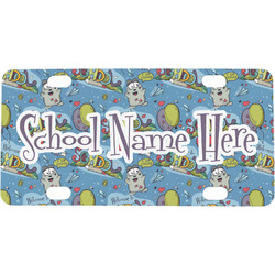 Welcome to School Mini/Bicycle License Plate (Personalized)