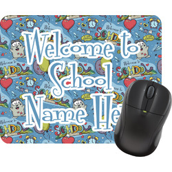 Welcome to School Rectangular Mouse Pad (Personalized)