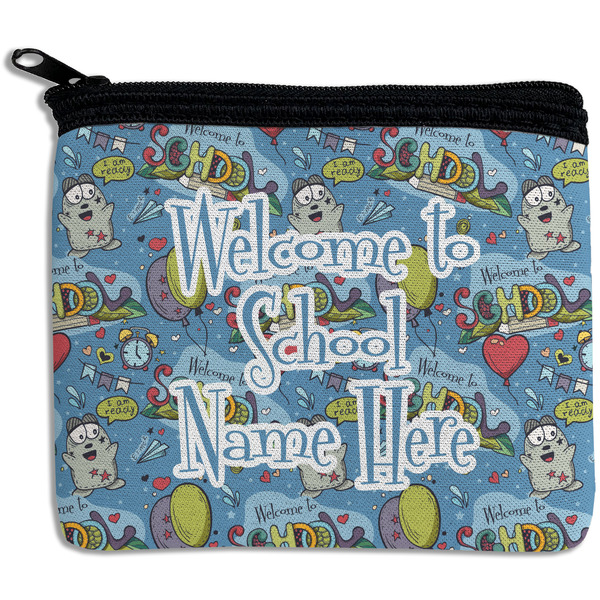 Custom Welcome to School Rectangular Coin Purse (Personalized)