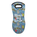 Welcome to School Neoprene Oven Mitt w/ Name or Text