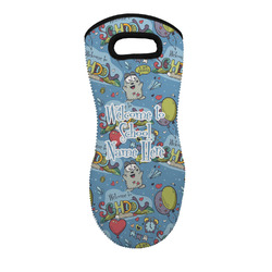 Welcome to School Neoprene Oven Mitt w/ Name or Text