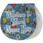Welcome to School Burp Pad - Velour w/ Name or Text