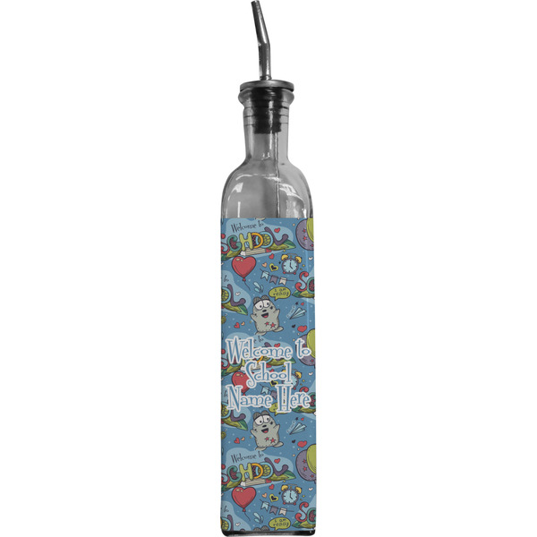Custom Welcome to School Oil Dispenser Bottle (Personalized)