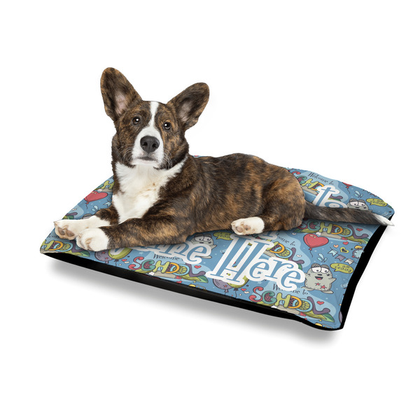 Welcome to School Outdoor Dog Beds - Medium - IN CONTEXT