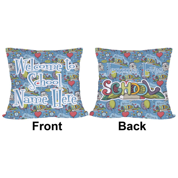 Welcome to School Outdoor Pillow - 20x20