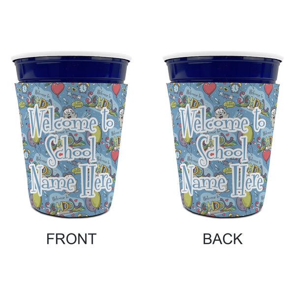 Welcome to School Party Cup Sleeves - without bottom - Approval