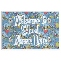 Welcome to School Disposable Paper Placemats (Personalized)