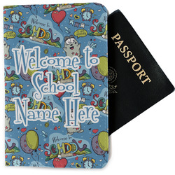 Welcome to School Passport Holder - Fabric (Personalized)