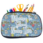 Welcome to School Neoprene Pencil Case - Medium w/ Name or Text
