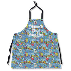 Welcome to School Apron Without Pockets w/ Name or Text
