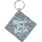 Welcome to School Diamond Plastic Keychain w/ Name or Text