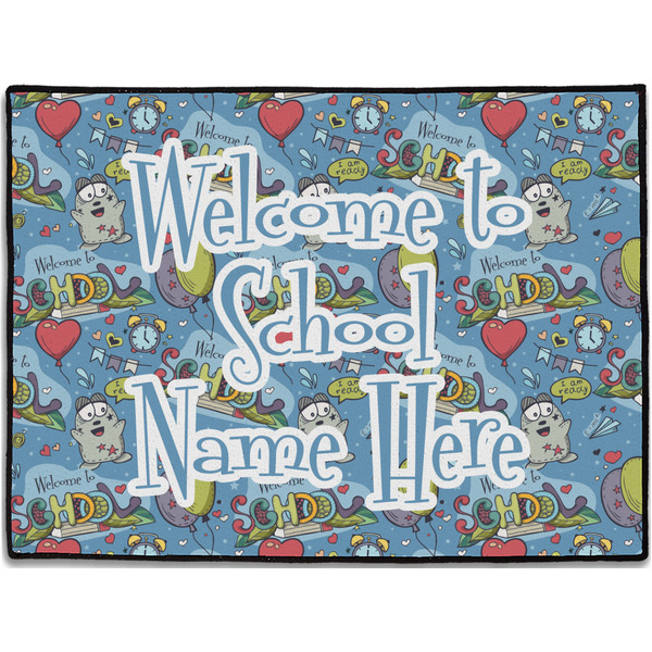 Custom Welcome to School Door Mat (Personalized)