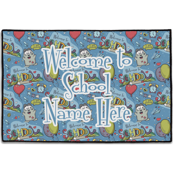 Welcome to School Personalized Door Mat - 36x24 (APPROVAL)