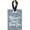 Welcome to School Plastic Luggage Tag - Rectangular w/ Name or Text