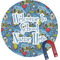 Welcome to School Round Fridge Magnet (Personalized)