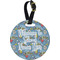 Welcome to School Plastic Luggage Tag - Round (Personalized)