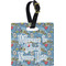 Welcome to School Plastic Luggage Tag - Square w/ Name or Text