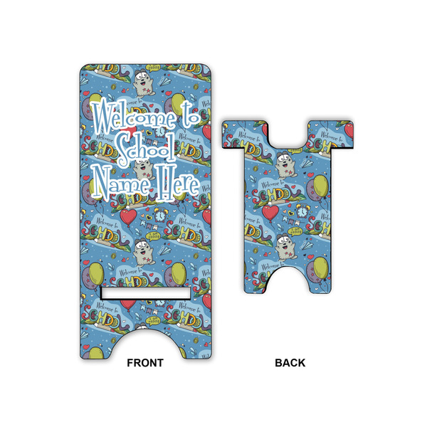 Welcome to School Phone Stand - Front & Back