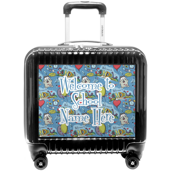 Custom Welcome to School Pilot / Flight Suitcase (Personalized)