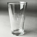 Welcome to School Pint Glass - Engraved (Personalized)