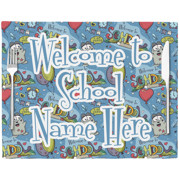 Welcome to School Placemat with Props