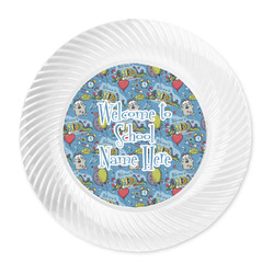 Welcome to School Plastic Party Dinner Plates - 10" (Personalized)