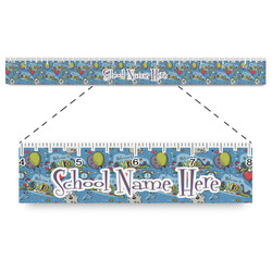 Welcome to School Plastic Ruler - 12" (Personalized)