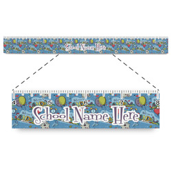 Welcome to School Plastic Ruler - 12" (Personalized)