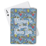 Welcome to School Playing Cards (Personalized)