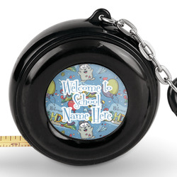 Welcome to School Pocket Tape Measure - 6 Ft w/ Carabiner Clip (Personalized)