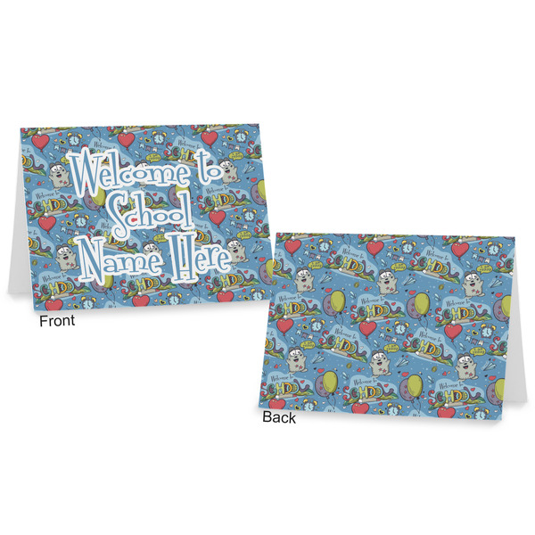 Welcome to School Postcard - Front and Back