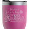 Welcome to School RTIC Tumbler - Magenta - Close Up