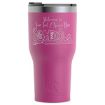 Welcome to School RTIC Tumbler - Magenta - Laser Engraved - Single-Sided (Personalized)