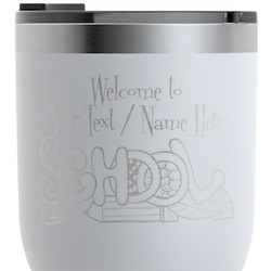 Welcome to School RTIC Tumbler - White - Engraved Front (Personalized)