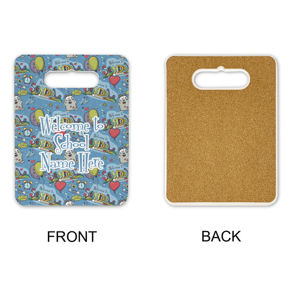 Welcome to School Rectangle Trivet with Handle - APPROVAL